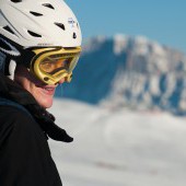 Skiing in the Dolomites Skiing in the Dolomites