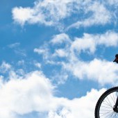 Mountain biking in the Dolomites