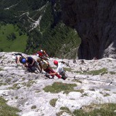 Hiking & Via Ferrata - Pam Aurbach July 2011