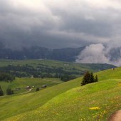 Hiking in the Alpe di Siussi - Dolomites