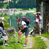 Hiking in the Dolomites