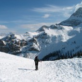 Snowshoeing in the Dolomites