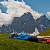 Hiking in the Dolomites