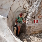 Early summer hiking in the Dolomites
