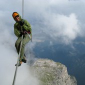 Cima Piccola climb in the Dolomites