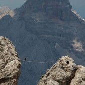 Ferrata Cristallo - Dolomites