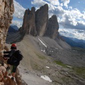Ferrata Monte Paterno- Dolomites