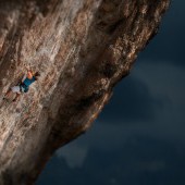 Rock climbing in the Cinque Torri - Dolomites