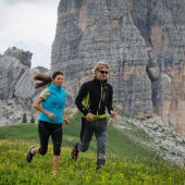 Running in the Dolomites Running in the Dolomites