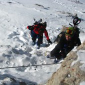 Dolomites skiing