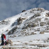 Dolomites skiing