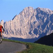 Biking in the Dolomites 