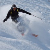 Dolomites skiing