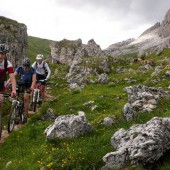 Dolomites Mountain Biking Traverse