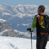 Ski Touring in the Sella Massif, Dolomites