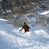Off-piste adventure in the Dolomites Off-piste adventure in the Dolomites