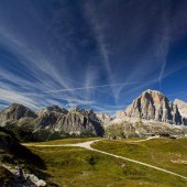 Cinque Torri and Tofana di Rozes, Dolomites Cinque Torri and Tofana di Rozes, Dolomites