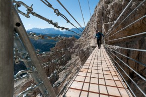 Via Ferrata in the Dolomites