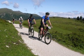 Dolomites biking