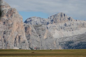 Hiking in the Dolomites