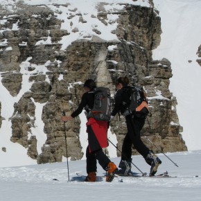 Dolomites skiing