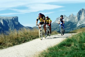 Mountain Biking in the Dolomites