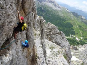 Via Ferrata in the Dolomites