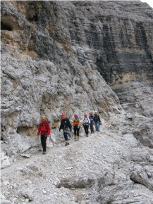 Via Ferrata in the Dolomites