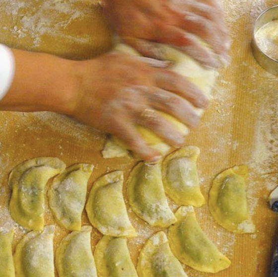 Casunziei | Mezzelune | Schlutzkrapfen | Dolomite Mountains