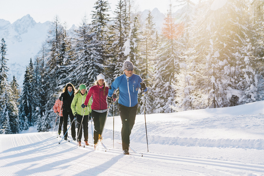 CrossCountry Ski Tour in the Dolomites Dolomites CrossCountry Ski