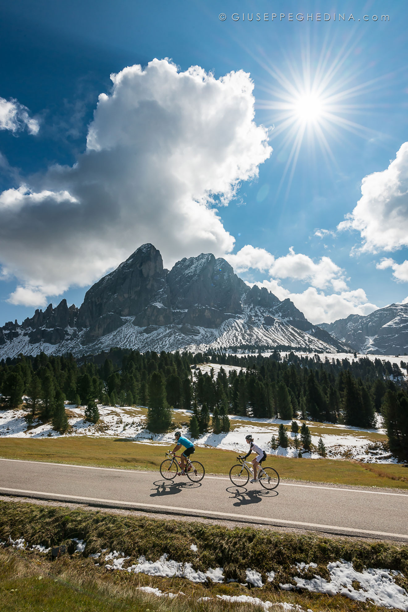 dolomites bike trip