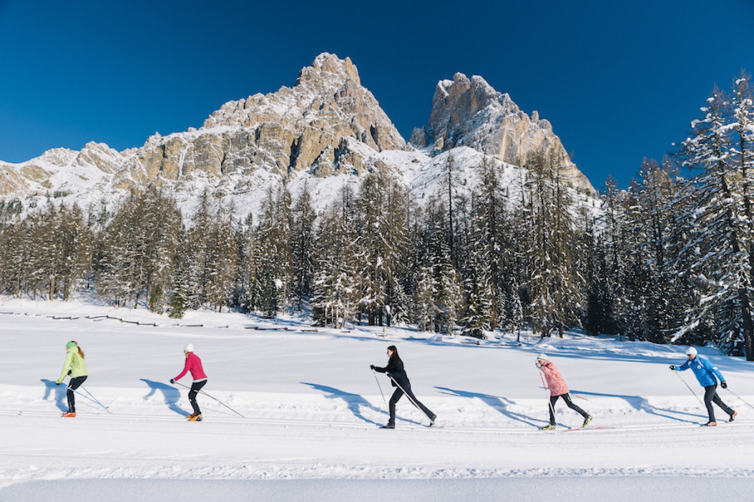 CrossCountry Skiing Dolomites Ski Dolomite Mountains