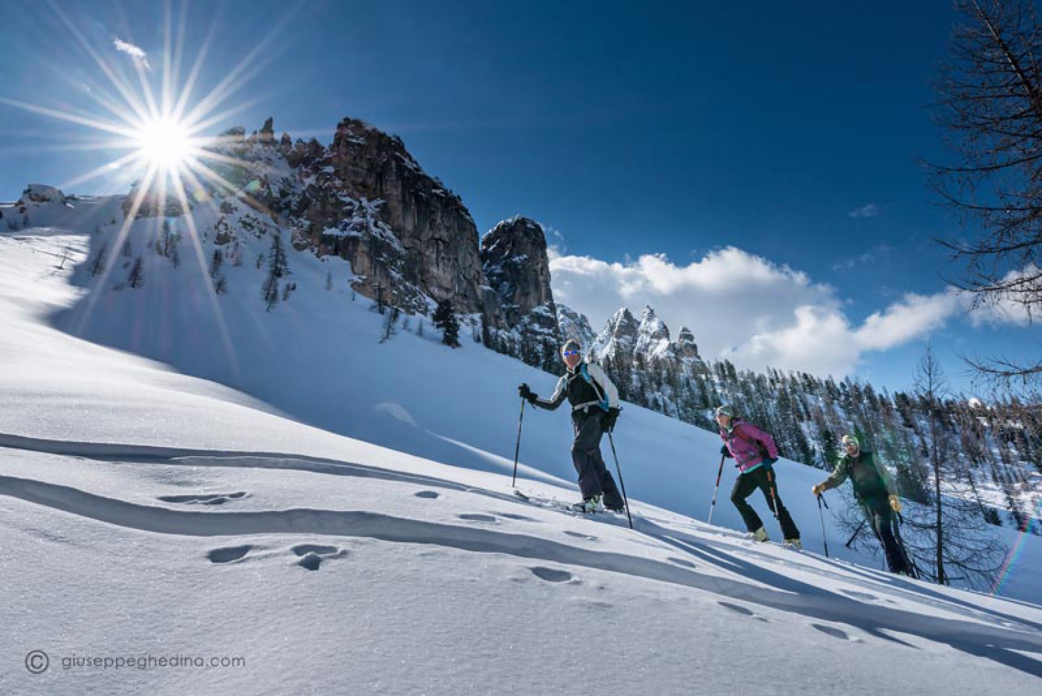Haute Route Ski Tour Dolomites Ski Dolomite Mountains