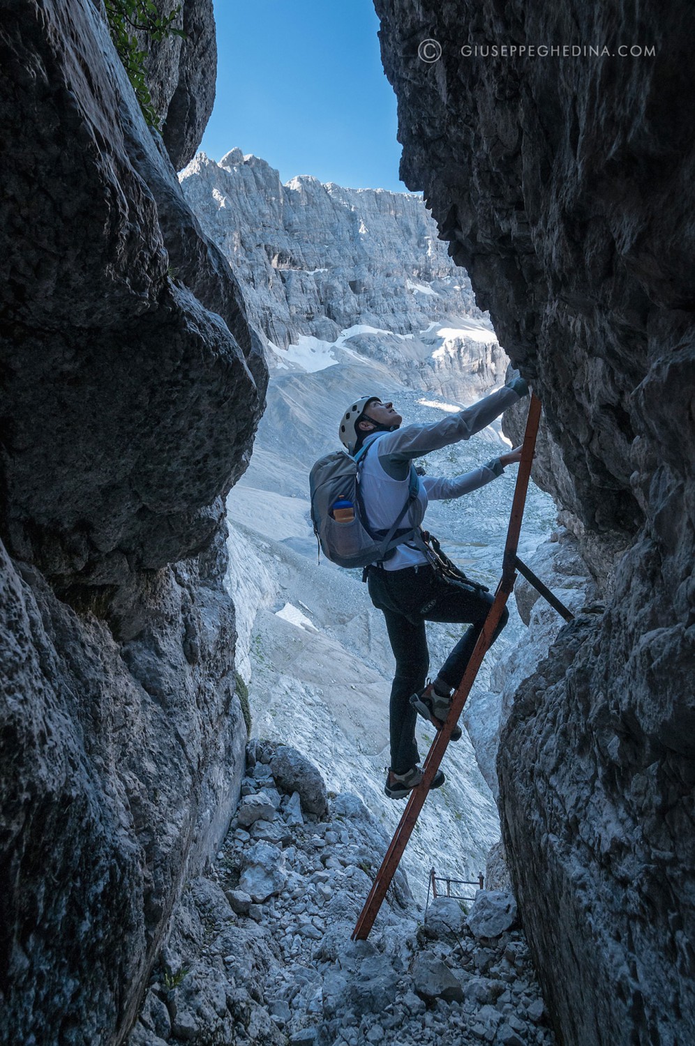 Via Ferrata Climb Dolomites Getaway Dolomite Mountains
