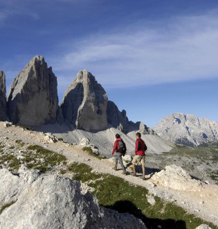 hiking tours in the dolomites