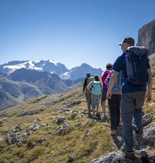 hiking tours in the dolomites