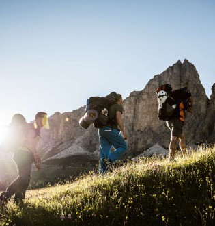 hiking tours in the dolomites